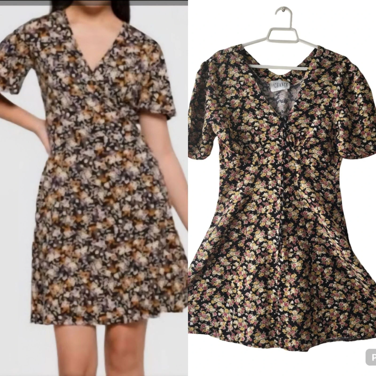 Vestido vintage manga princesa 